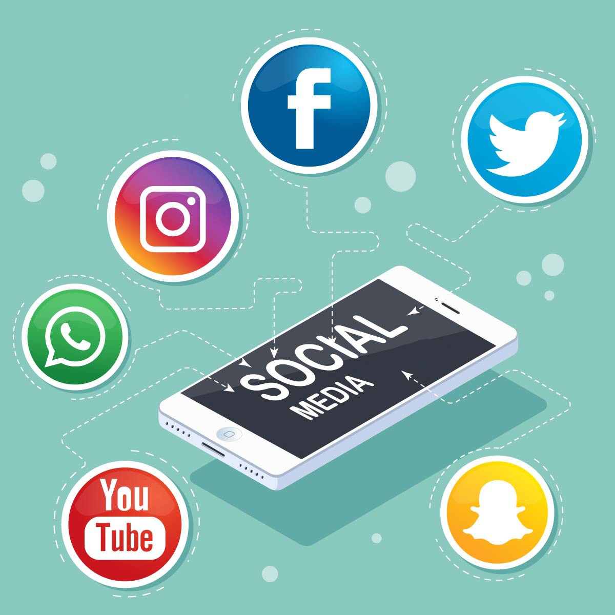 T_11 smartphone - Social Media