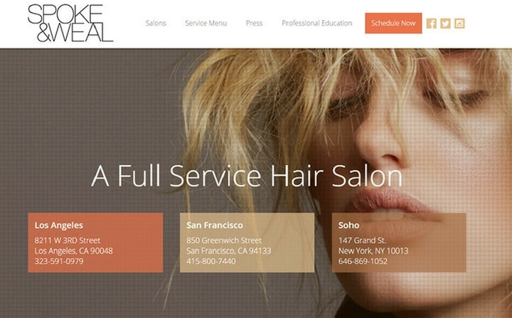 100+ Beauty & Hair Salon Website Designs for Inspiration | ITsGuru