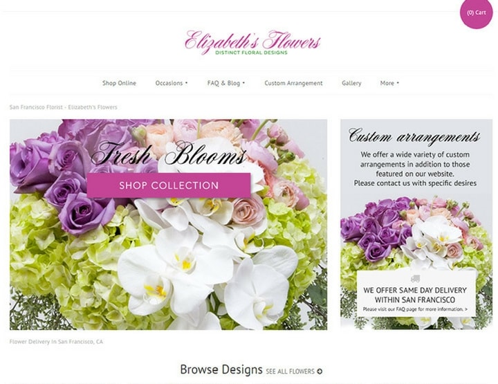 Flower site Design Best Flower Site