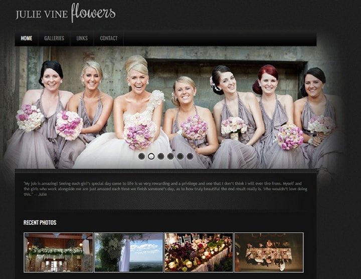 Florist Website Design