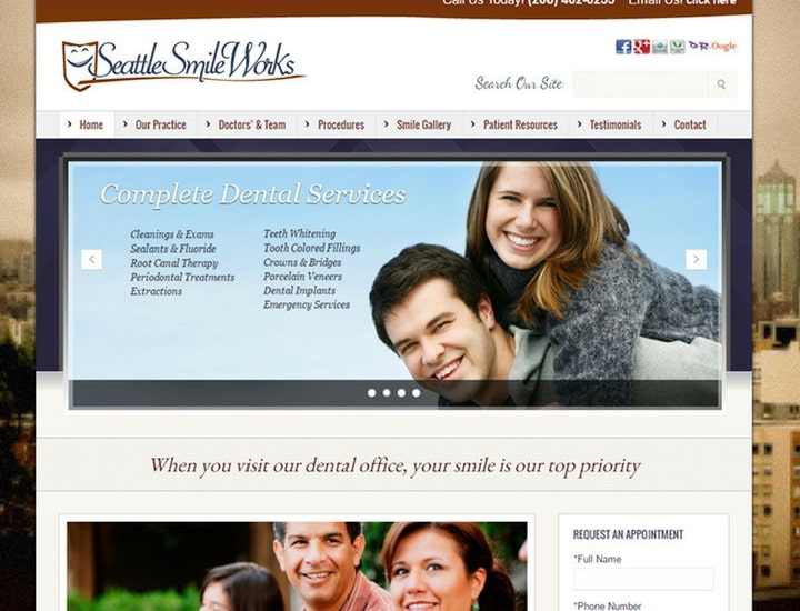 100 Dental Practice Dentist Website Designs For Your Creative Ideas