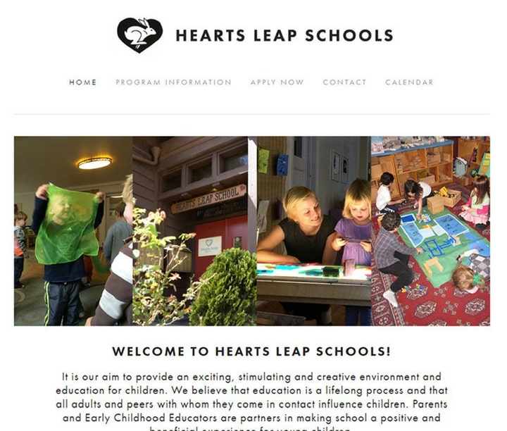 Preschool & Kindergarten Websites